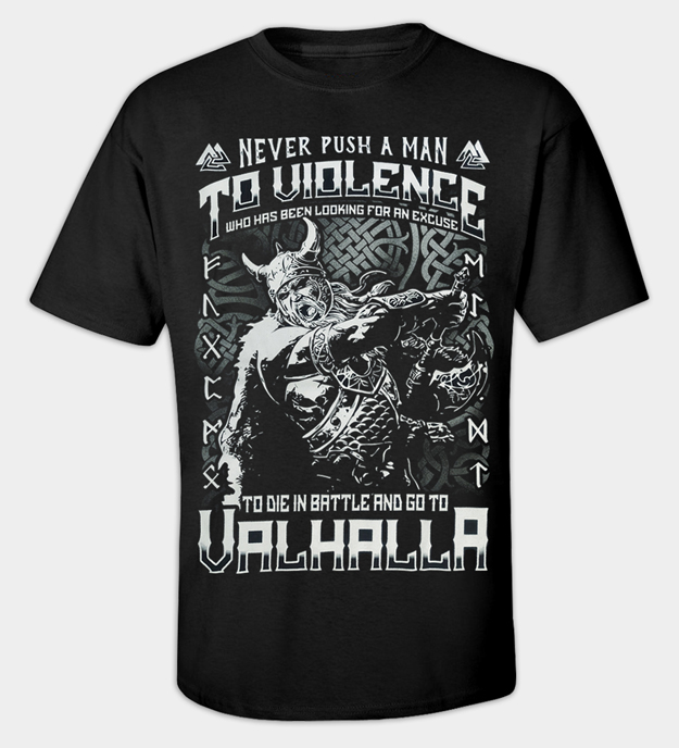 Vikingkrigare t-shirt
