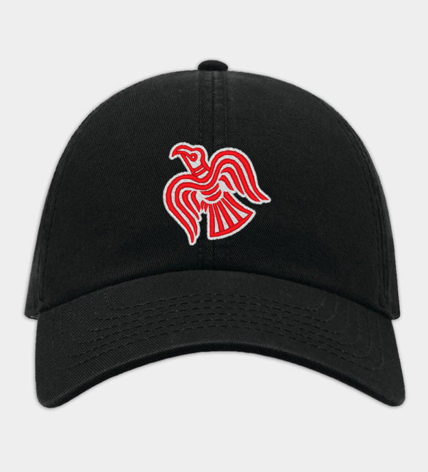Vikingraven broderad keps