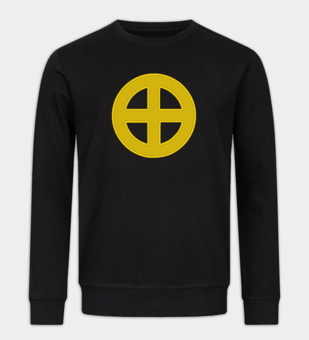 Solkors broderad sweatshirt